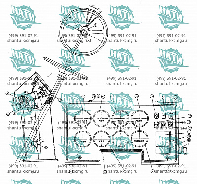 Z30.18M Электросхема водительского салона (Панель пластмассового прибора) (Electrical Assembly Diagram (Plastic Instrument Board))
