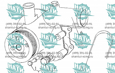 WATER PUMP ASSEMBLY D7200-1307000/06