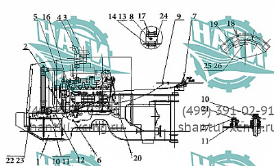 Z50E01T46 Engine Assembly